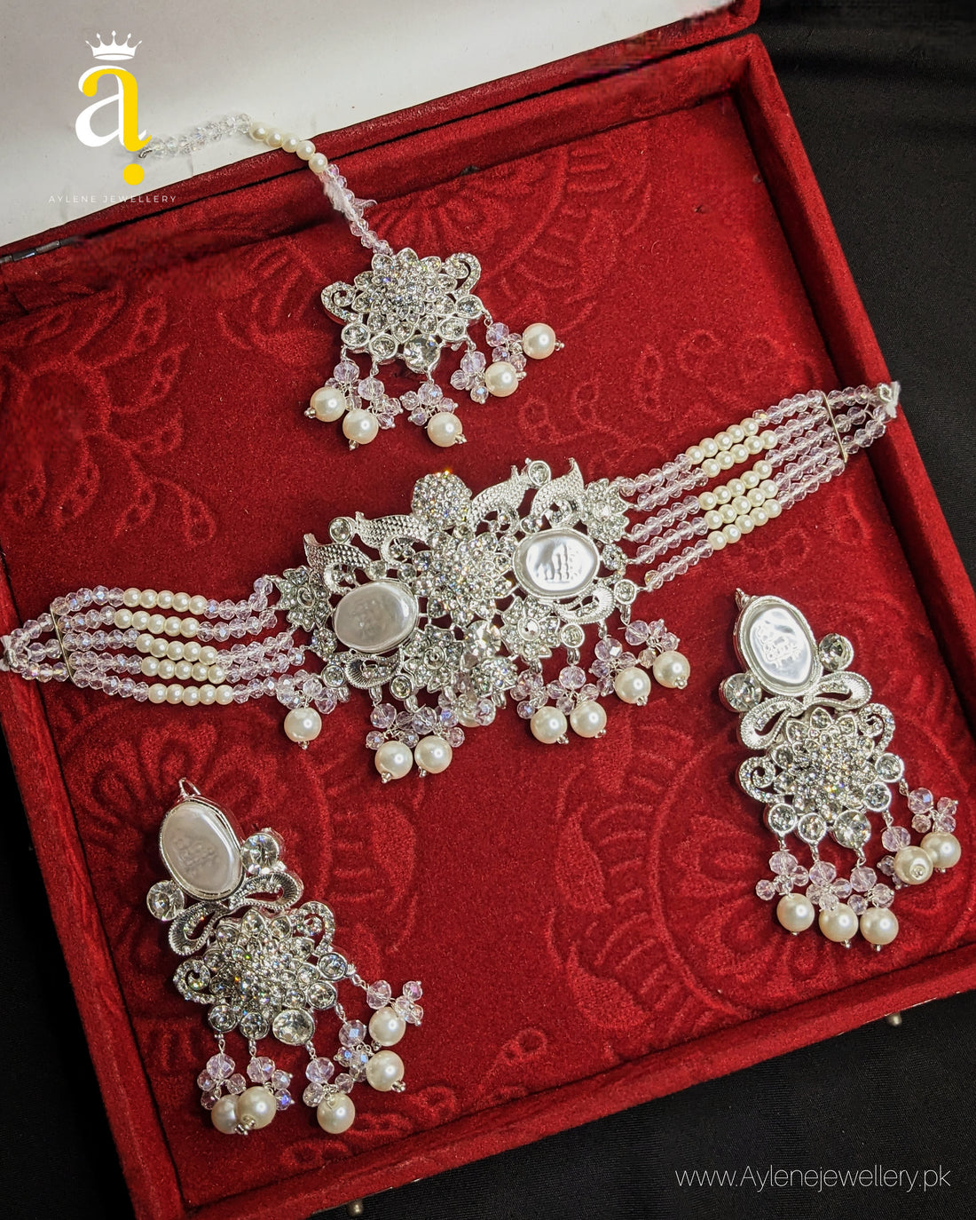 Turkish Choker with Mother Pearl